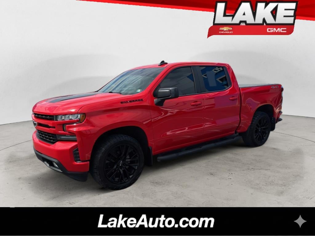 2020 Chevrolet Silverado 1500 RST in Red Hot — front three-quarter view