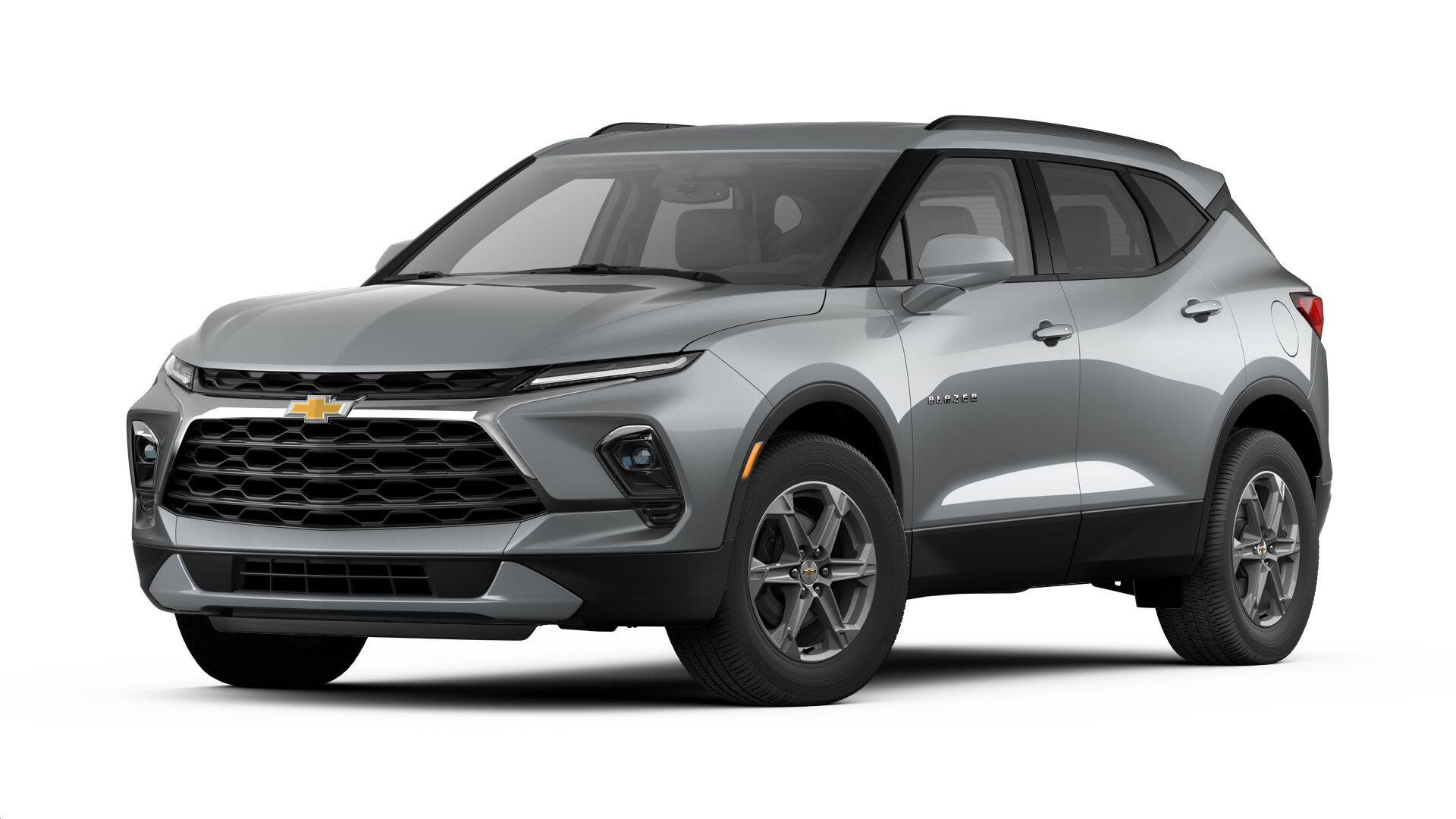 2026 Chevrolet Blazer 2LT in Sterling Gray Metallic — front three-quarter view